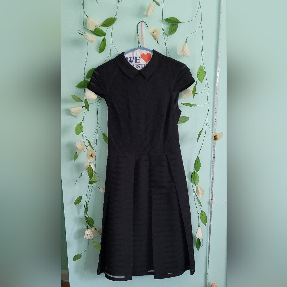 Ted Baker London Black Midi Dress size 1